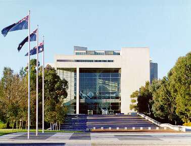 High Court Building in Canberra