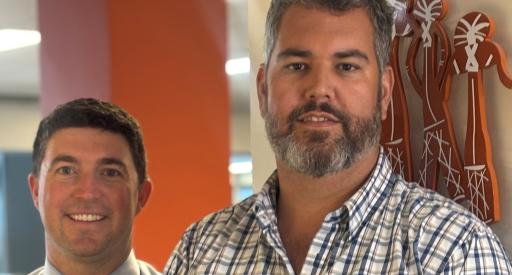 New CEO of AAPA (foreground) with Minister Burgoyne 